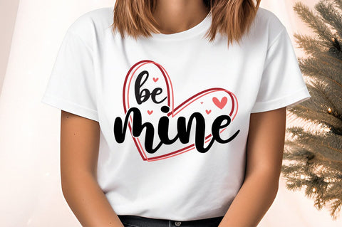 Be mine valentine Bag SVG Design SVG Designangry 