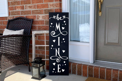 Be Mine, Valentine Porch Sign SVG SVG CraftLabSVG 