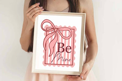 Be Mine Valentine SVG Design | Valentine Quotes Design | Valentine T-shirt | valentine Sublimation SVG FiveStarCrafting 
