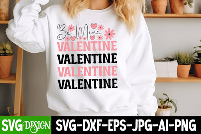 Be Mine Valentine SVG Design,Valentine's Day Svg,Valentines Day SVG Design,Valentine png SVG BlackCatsMedia 