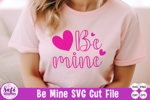 Be MIne Valentine's Day SVG PNG SVG Safi Design 