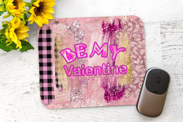 Be my Valentin Mouse Pad PNG, Sublimation Design,Pink Design Mouse Pad,Mouse Pad Template,Valentine's Day Mouse Pad,Mouse Pad Sublimation Sublimation ArtStudio 