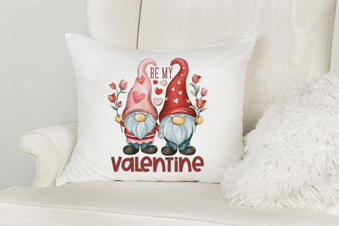 Be My Valentine - Valentines Day Gnomes Sublimation Sublimation CraftLabSVG 