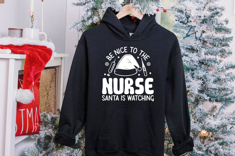 Be Nice to the Nurse, Christmas SVG Design SVG CraftLabSVG 