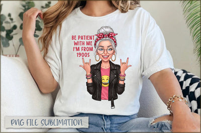 Be patient with me I'm from 1900s Sublimation Sublimation Shetara Begum 