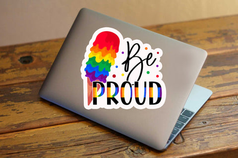Be proud Sticker Design Sublimation Regulrcrative 