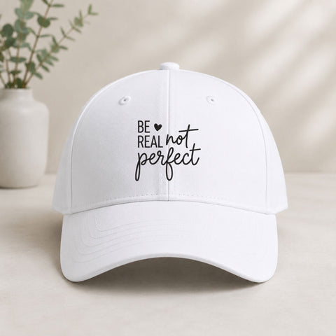 Be Real Not Perfect Machine Embroidery Design – Inspirational Quote Self Love Embroidery File Embroidery/Applique DESIGNS PatternFeed8 