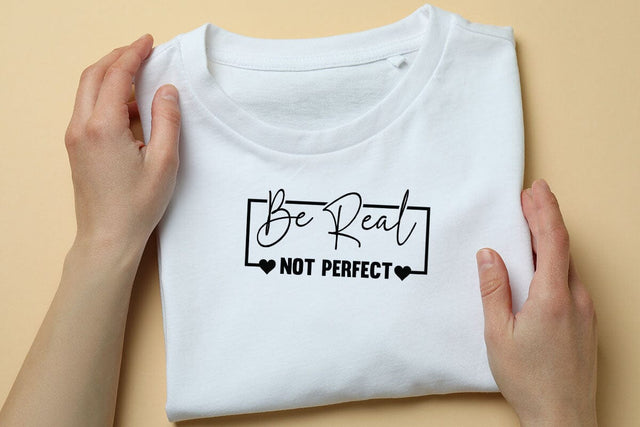 Be Real Not Perfect SVG Angelina750 