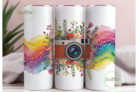 Be Real Not Perfect Tumbler Wrap Sublimation PixelChick 