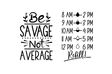 Be savage not average SVG Design SVG Designangry 