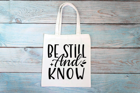 Be still and know SVG Design SVG Designangry 