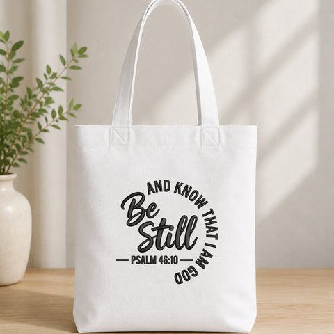 Be Still and Know That I Am God Embroidery Design – Psalm 46:10 Christian Bible Verse Machine Embroidery File Embroidery/Applique DESIGNS PatternFeed8 