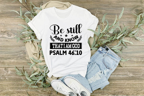 Be still and know that i am god psalm 46 10 SVG Angelina750 