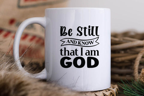 Be Still and Know that I am God SVG Angelina750 