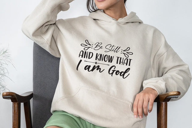 Be Still and Know that I am God SVG Angelina750 