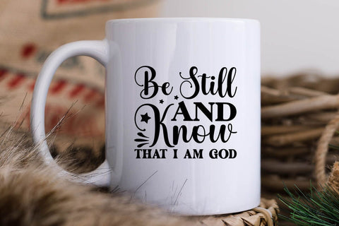 Be Still and Know that I am God SVG Angelina750 