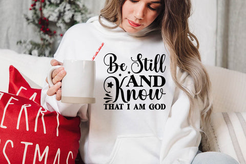Be Still and Know that I am God SVG Angelina750 