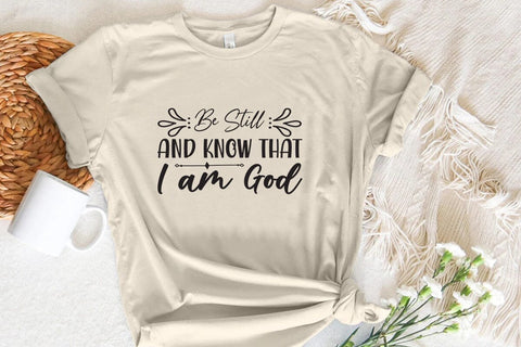 Be Still and Know that I am God SVG Angelina750 