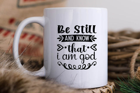 Be Still and Know that I am God SVG Angelina750 