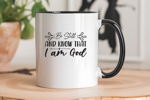 Be Still and Know that I am God SVG Angelina750 
