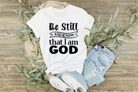 Be Still and Know that I am God SVG Angelina750 