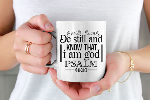 Be still and know that i am Svg Design SVG Regulrcrative 