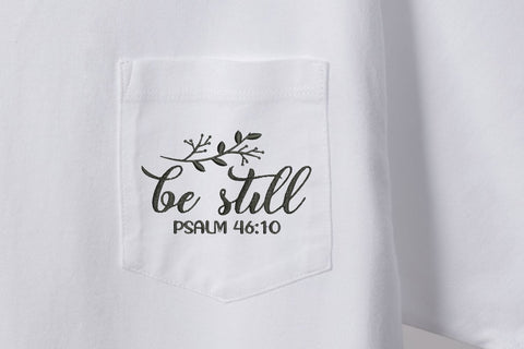 Be Still for Machine Embroidery Embroidery/Applique DESIGNS SvgOcean 