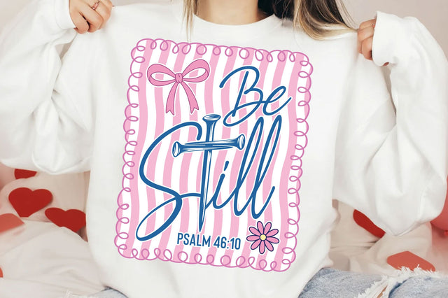 Be Still SVG, Faith PNG, Religious SVG SVG SVG Studio 