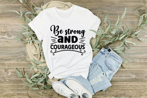 Be strong and courageous-01 SVG Angelina750 