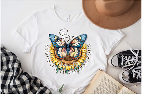 Be Strong And Courageous Joshua 1:9 Sublimation Sublimation Jagonath Roy 