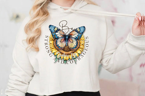 Be Strong And Courageous Joshua 1:9 Sublimation Sublimation Jagonath Roy 