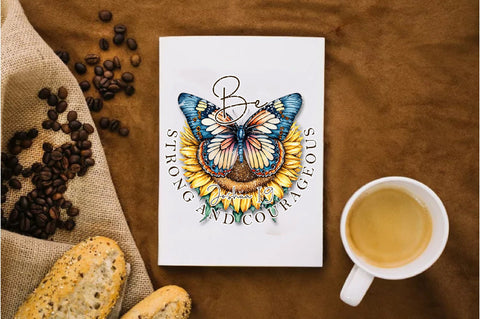 Be Strong And Courageous Joshua 1:9 Sublimation Sublimation Jagonath Roy 