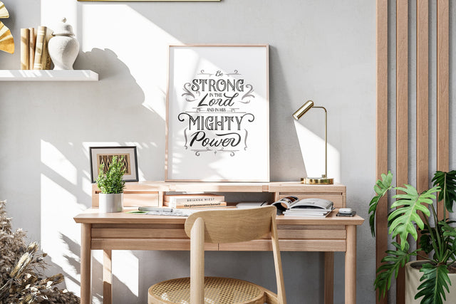 Be Strong in the Lord SVG AfterTenDesign 