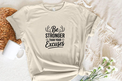 Be Stronger Than Your Excuses SVG Angelina750 