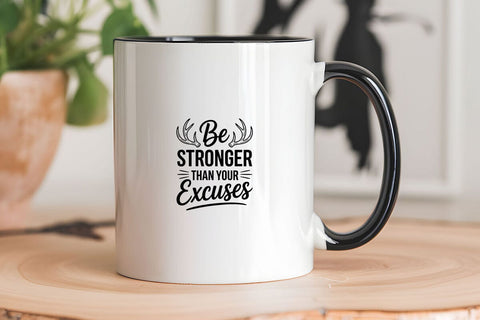 Be Stronger Than Your Excuses SVG Angelina750 
