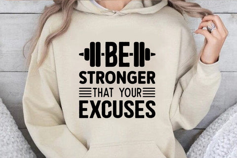 Be Stronger That Your Excuses SVG Angelina750 