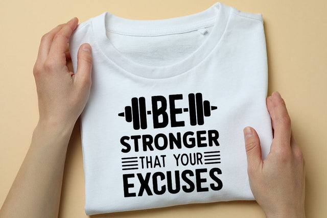 Be Stronger That Your Excuses SVG Angelina750 