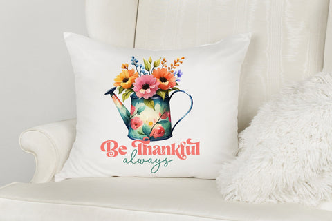Be Thankful Always - Positive Quote Sublimation Sublimation CraftLabSVG 