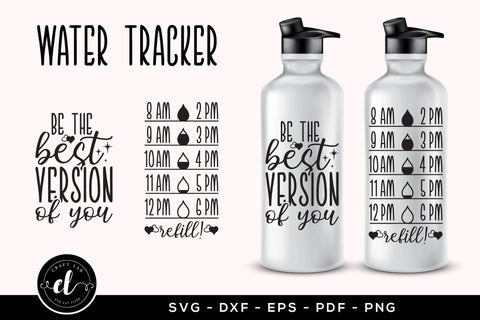 Be the Best Version of You - Water Bottle SVG SVG CraftLabSVG 