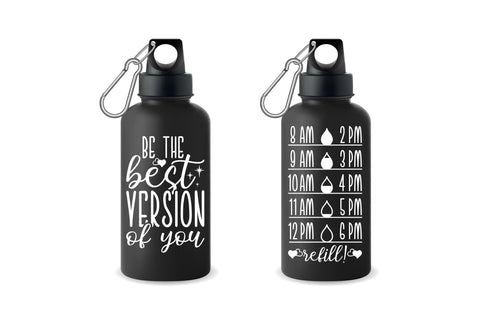 Be the Best Version of You - Water Bottle SVG SVG CraftLabSVG 