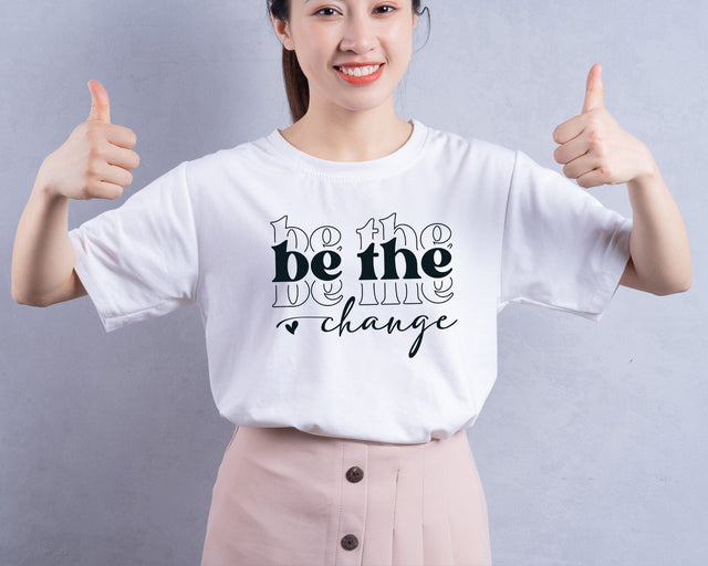 Be The Change Svg, Be The Light Svg, Inspirational Svg, Positive Quote Svg, Motivational Svg, Self Love Svg, Smile Svg, Svg Files For Cricut SVG DesignDestine 