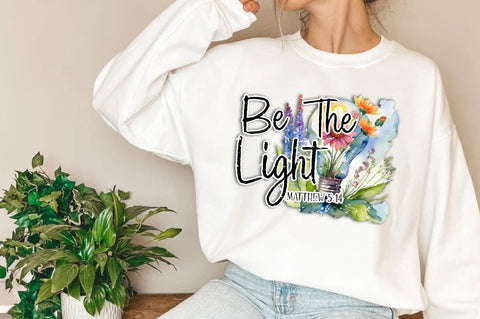 Be The Light Matthew 5:14 Sublimation Sublimation Jagonath Roy 