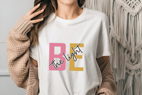 Be The Light SVG Angelina750 