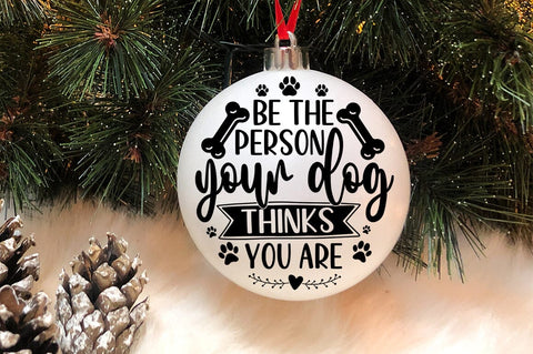 Be the person your dog thinks you are SVG Design SVG Designangry 