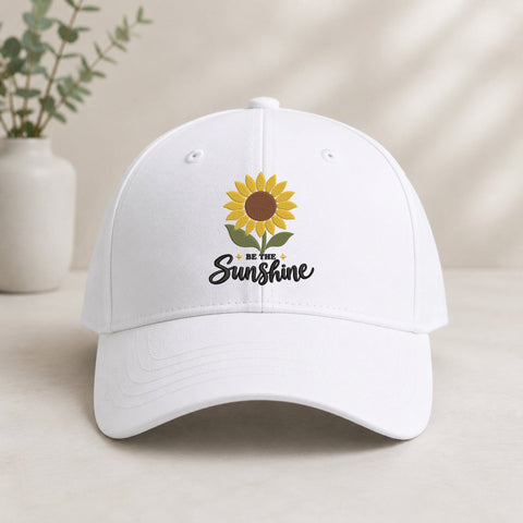Be the Sunshine Sunflower Embroidery Design – Inspirational Floral Machine Embroidery File, Positive Quote Flower Design Embroidery/Applique DESIGNS PatternFeed8 