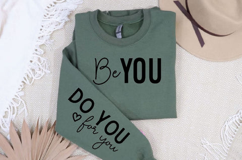 Be You Sleeve SVG Design, Mother's Day Sleeve SVG SVG Regulrcrative 