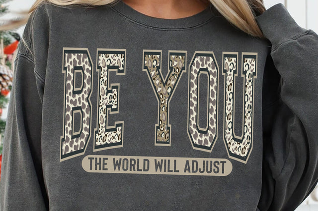 Be You the World Will Adjust SVG, Self Love SVG, Be You Camo SVG PNG SVG SVG Studio 