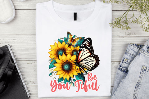 Be you tiful Sublimation Design Sublimation Regulrcrative 
