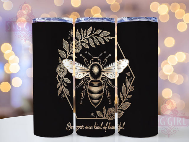 Be Your Own Beautiful Motivational Tumbler, Inspirational Tumbler, Self Love Tumbler, 20oz Tumbler Wrap, Sublimation Design, Custom Motivational Tumbler, Beautiful Quote Tumbler Sublimation SvggirlplusArt 