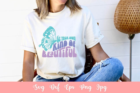 Be Your Own Kind Of Beautiful Svg File Free For Commercial Use SVG Silhouette School Blog Design Shop 